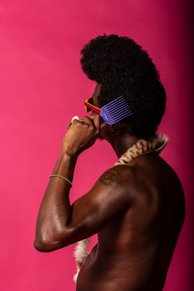 Behind the SEEN: Ref_07, 2019, 2020 by Dr. Fahamu Pecou 