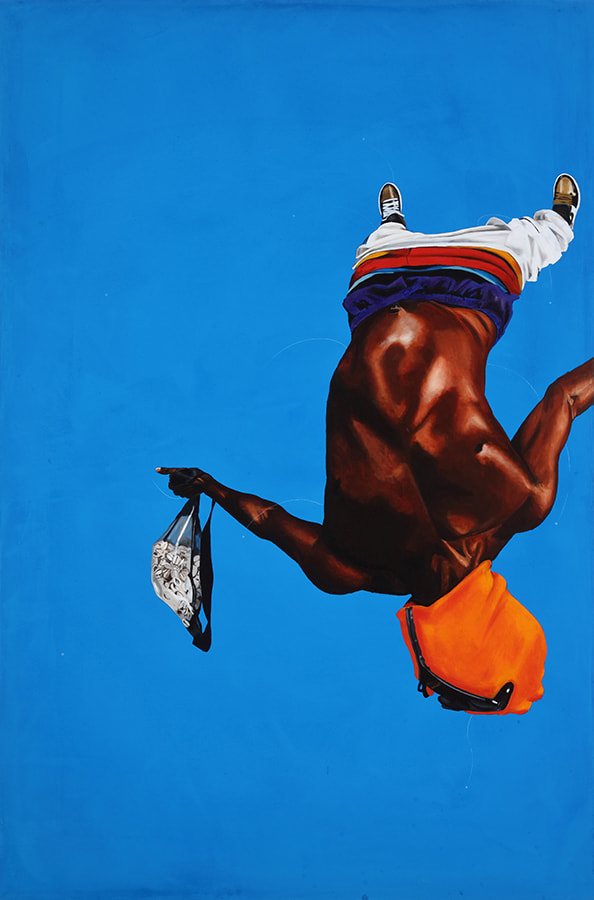 Float On by Dr. Fahamu Pecou, Image 1.