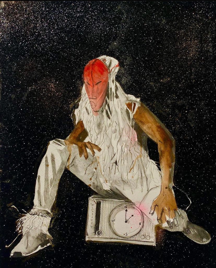 Keeping Time by Dr. Fahamu Pecou, Image 1.