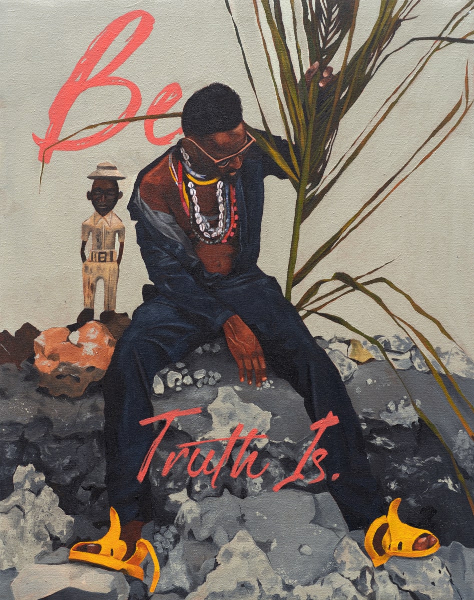 One Thing About Me I'ma Be Alright: TRUTH IS by Dr. Fahamu Pecou 