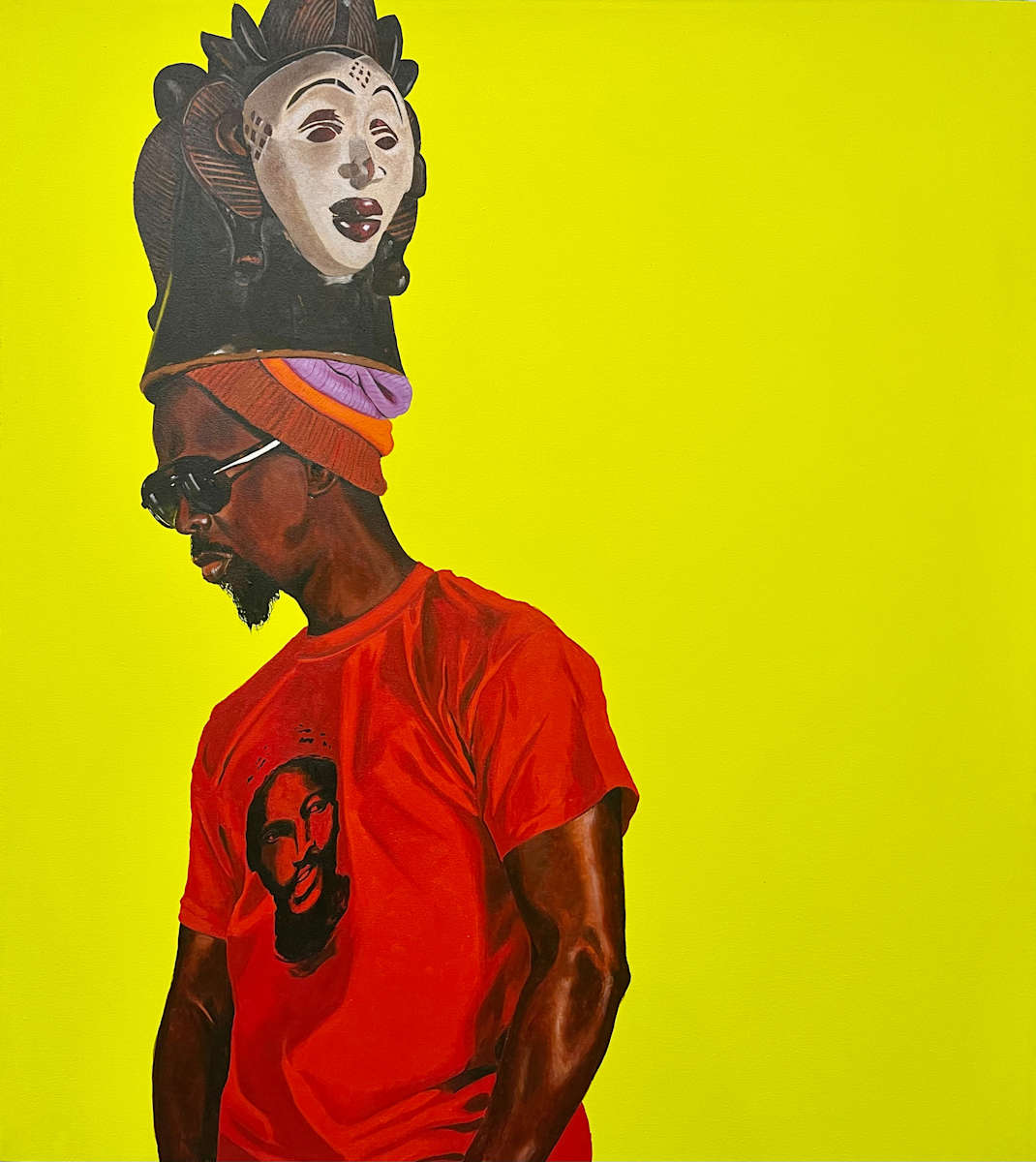 The Watcher (What's Going On?) by Dr. Fahamu Pecou, Image 1.