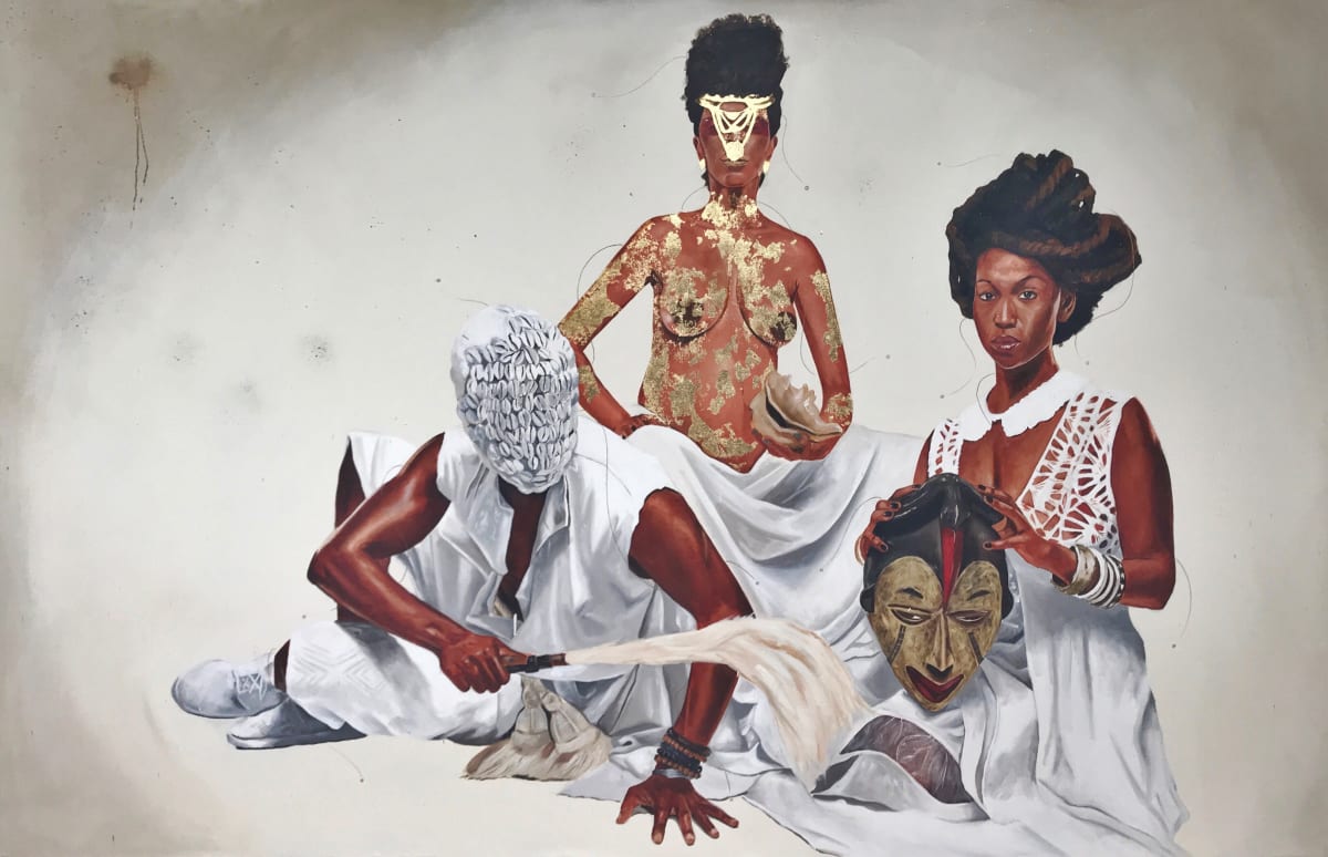 Omimiyami (The Absolute and Greatest) by Dr. Fahamu Pecou, Image 1.