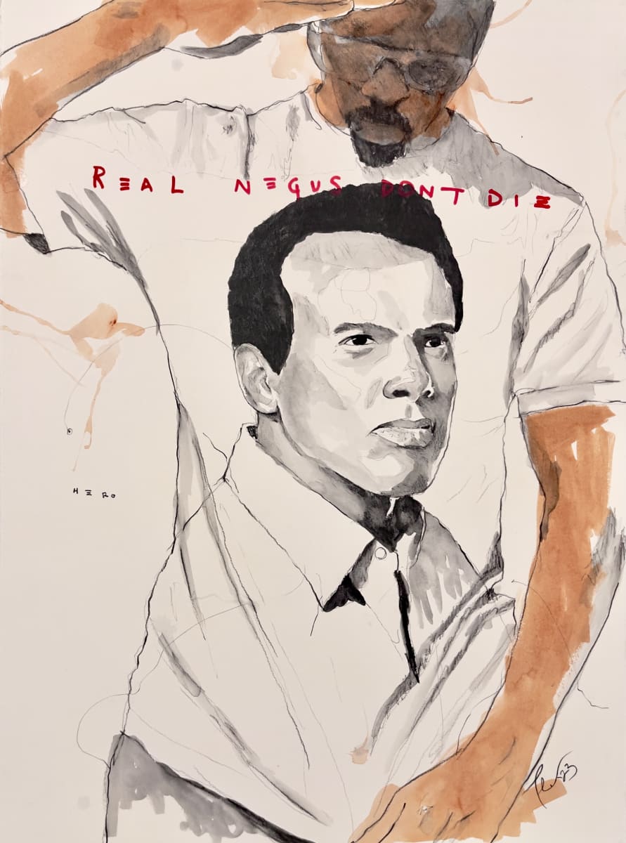 Real Negus Don't Die: Hero by Dr. Fahamu Pecou 