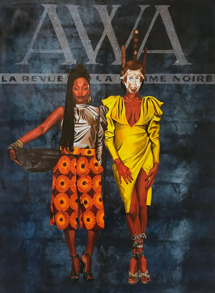 Jigéén Bu Bé Fenkna (Dawn of Woman) by Dr. Fahamu Pecou, Image 1.