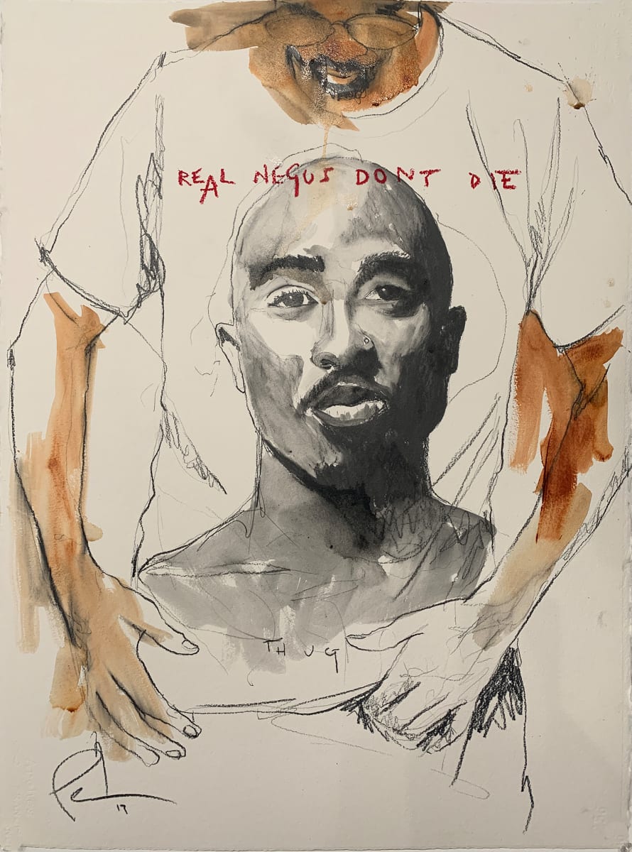 Real Negus Don't Die: Thug by Dr. Fahamu Pecou, Image 1.