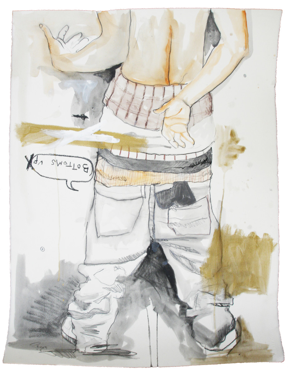 Bottoms Up by Dr. Fahamu Pecou 