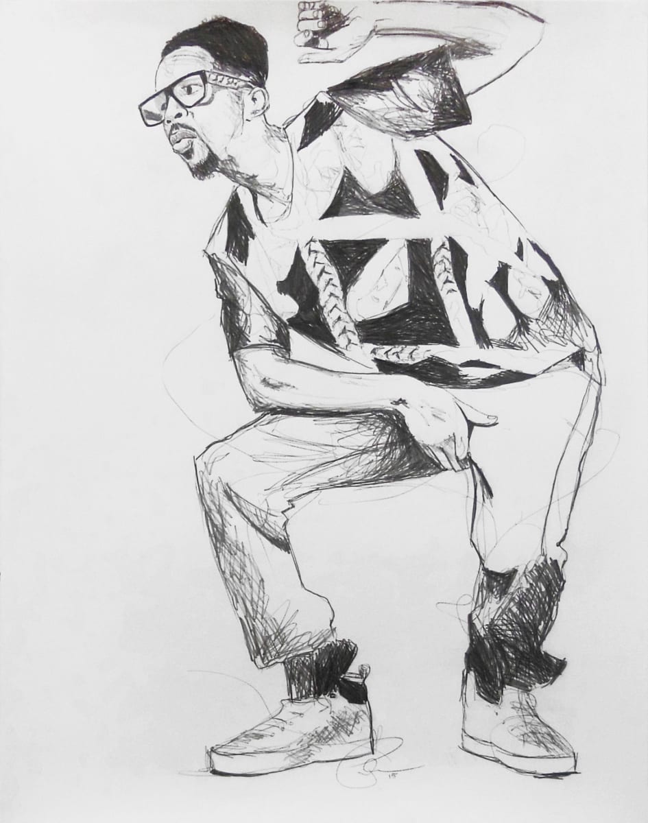 Caged Bird Study 2 by Dr. Fahamu Pecou, Image 1.