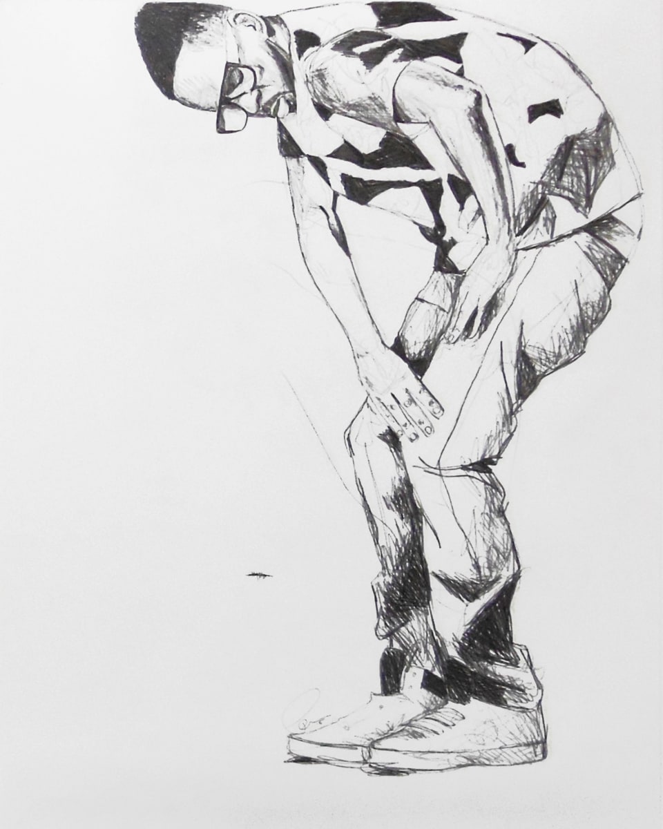 Caged Bird Study 03 by Dr. Fahamu Pecou, Image 1.