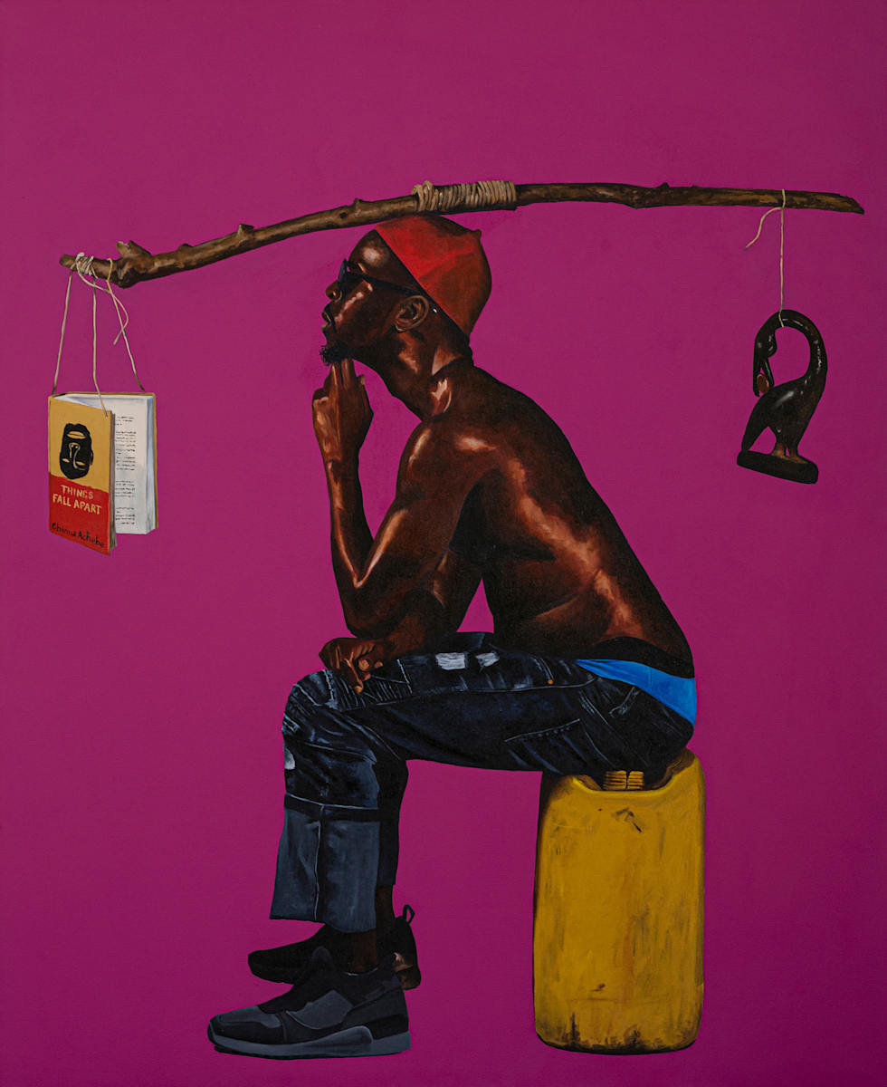 Things Fall Apart by Dr. Fahamu Pecou, Image 1.