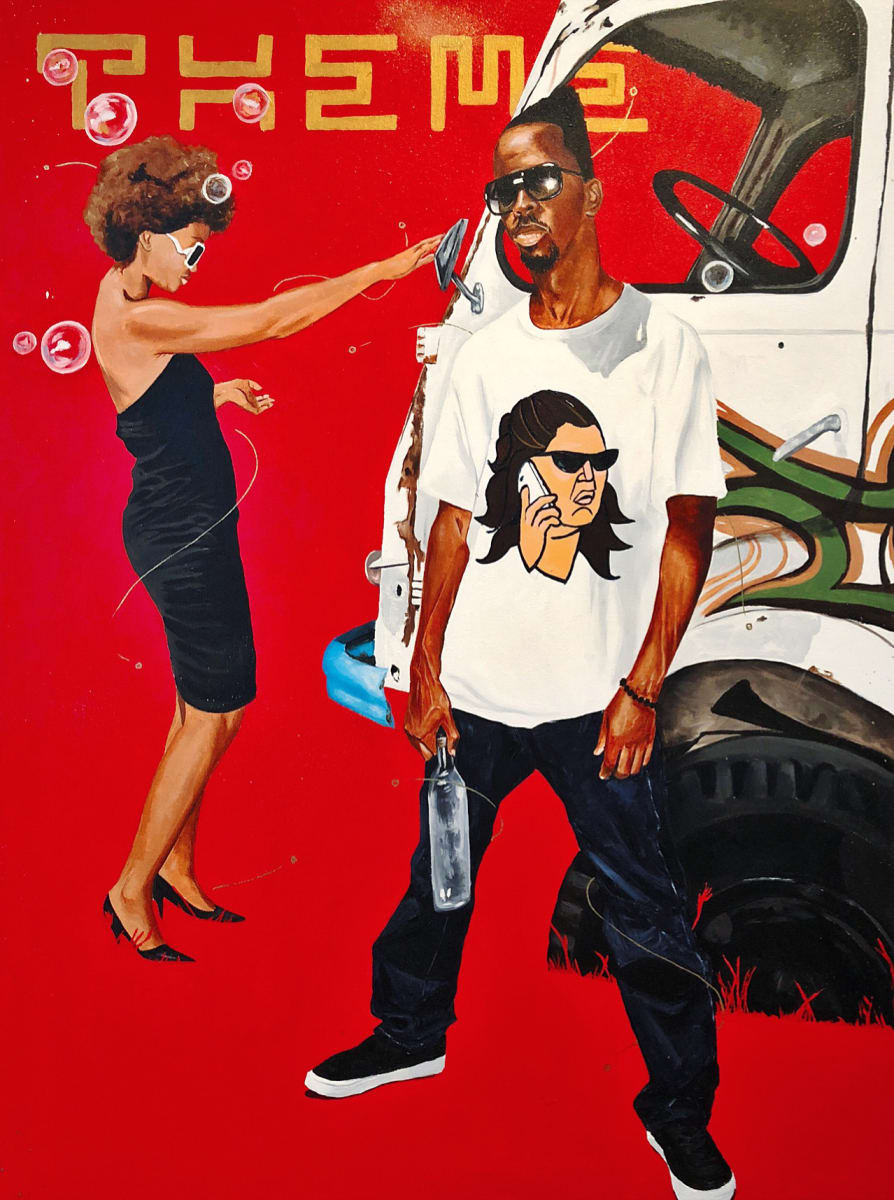 Who You Gon' Call by Dr. Fahamu Pecou, Image 1.