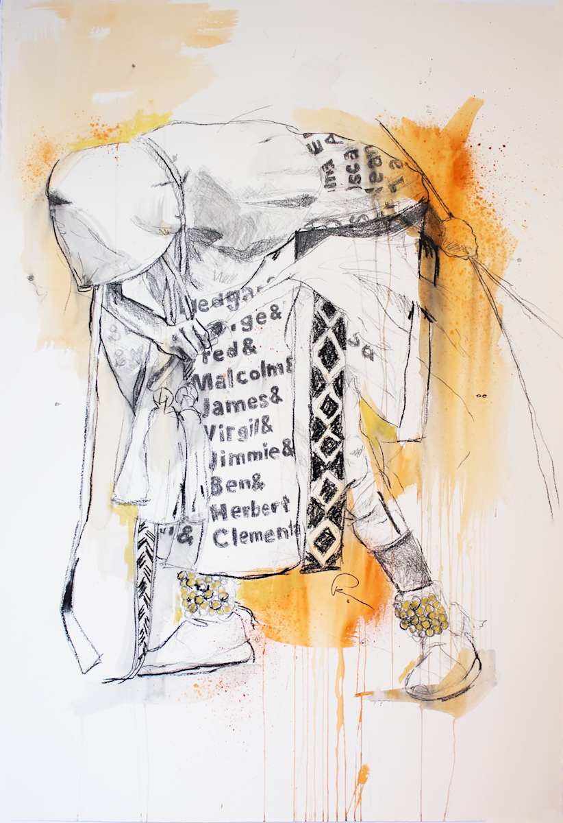 Egun Dance 04 by Dr. Fahamu Pecou, Image 1.