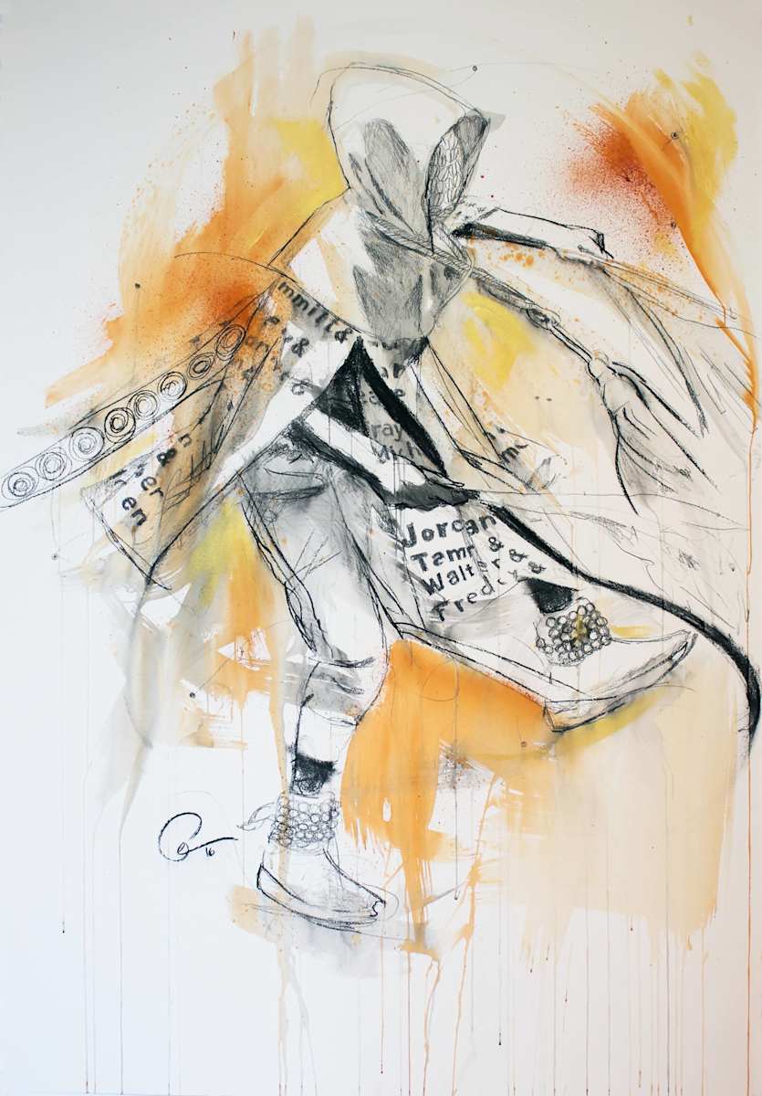 Egun Dance 05 by Dr. Fahamu Pecou, Image 1.
