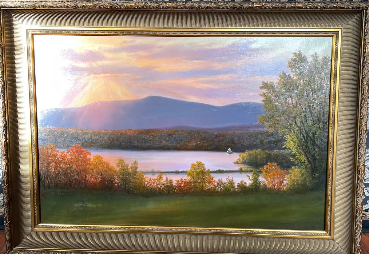 Hudson River Vista from Bard by Tarryl Gabel 