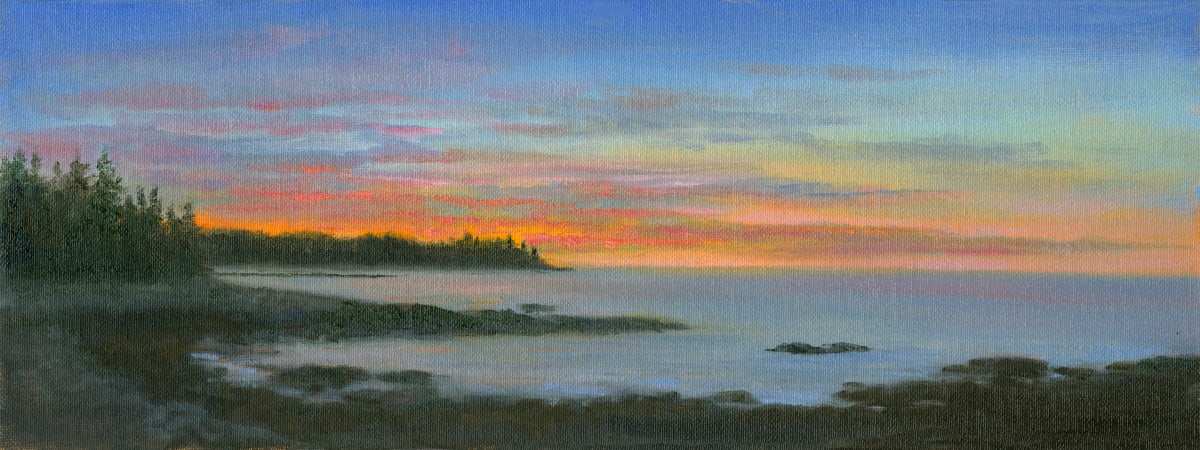 Acadia Sunrise vista by Tarryl Gabel 