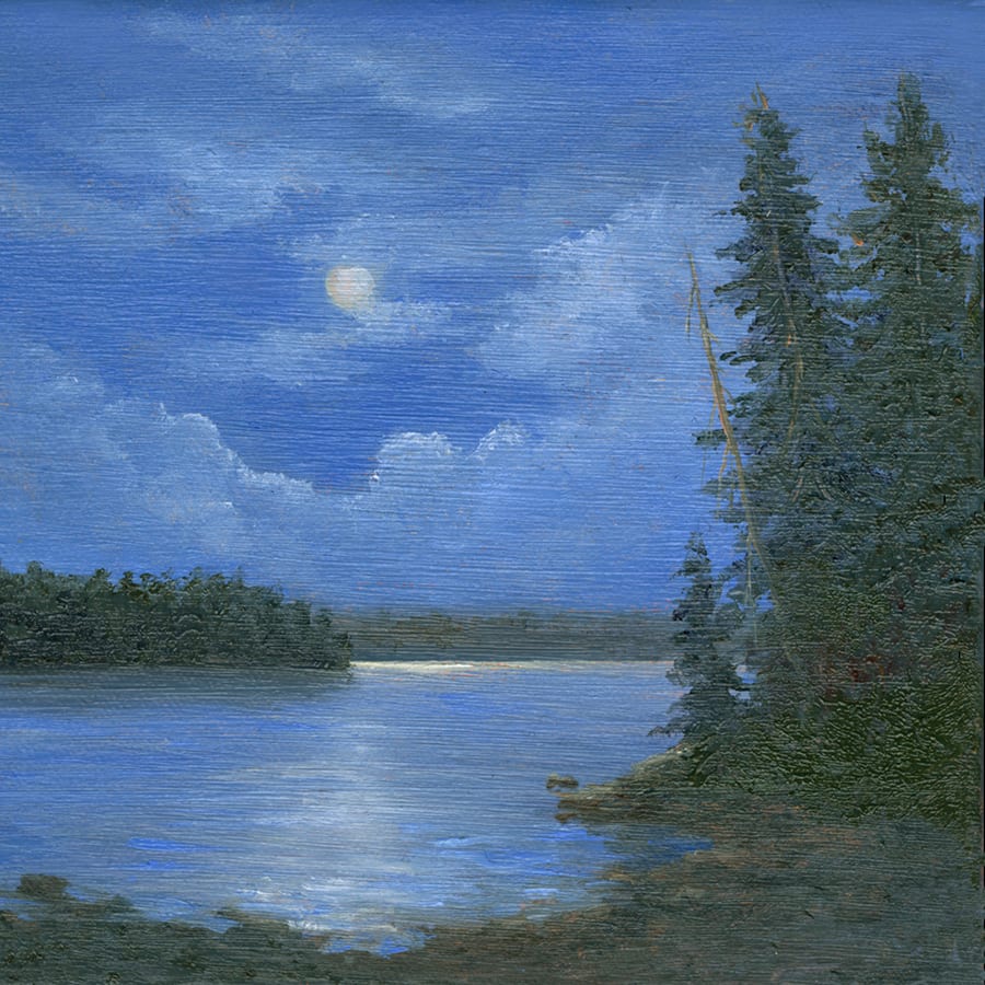Adirondack Full Moon by Tarryl Gabel, Image 1.