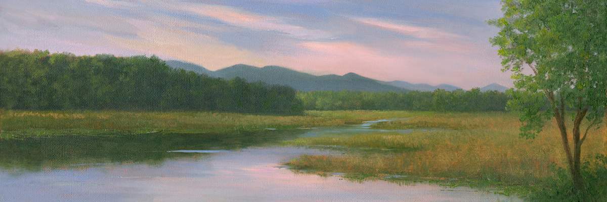 Morning Light Ausable Point Marsh by Tarryl Gabel, Image 1.
