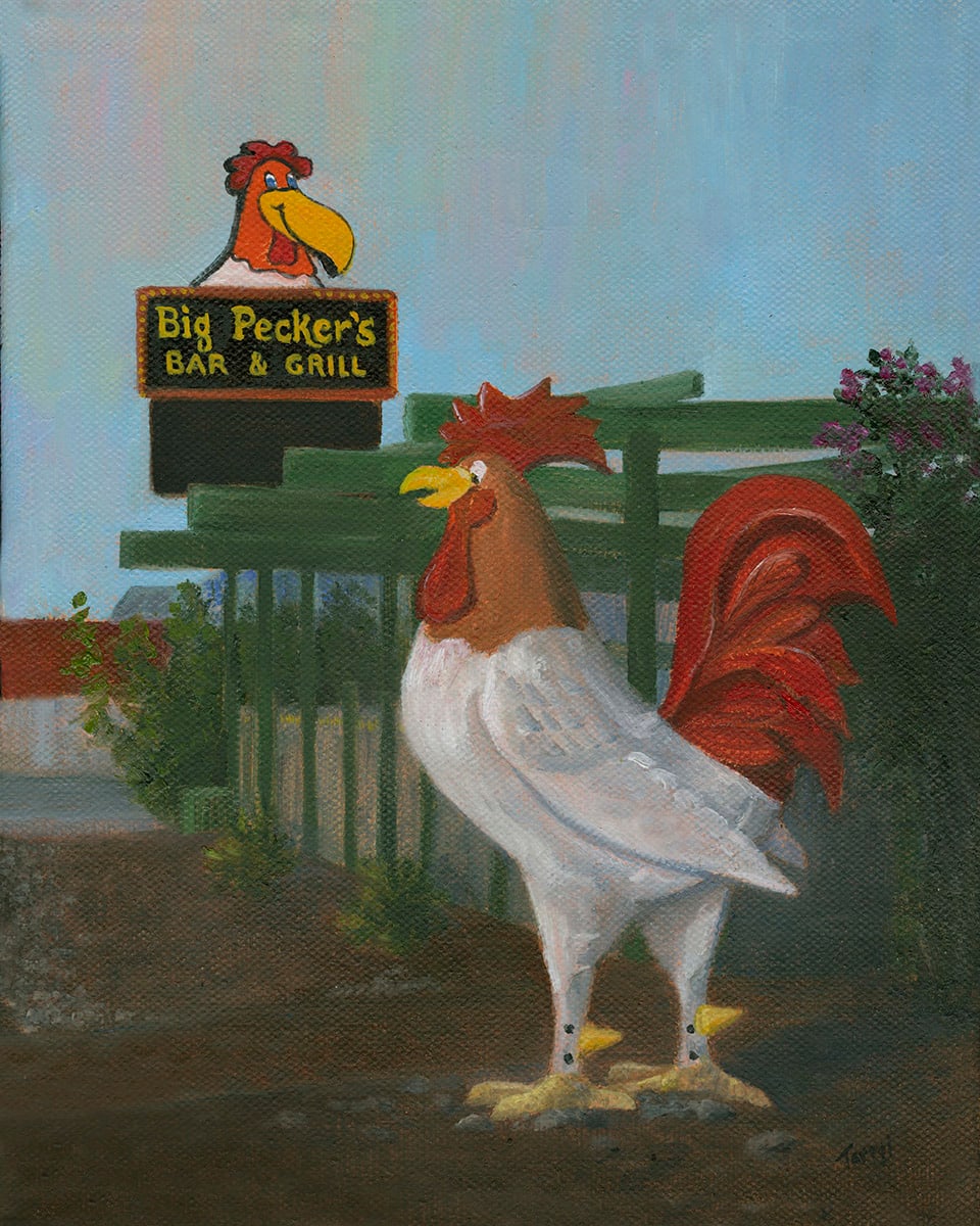 Big Peckers Bar & Grill, Ocean City MD by Tarryl Gabel 