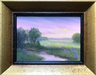 Loosestrife in the marsh 