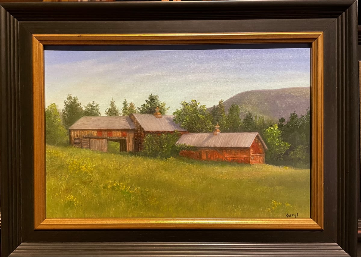 Old Red Barns by Tarryl Gabel 