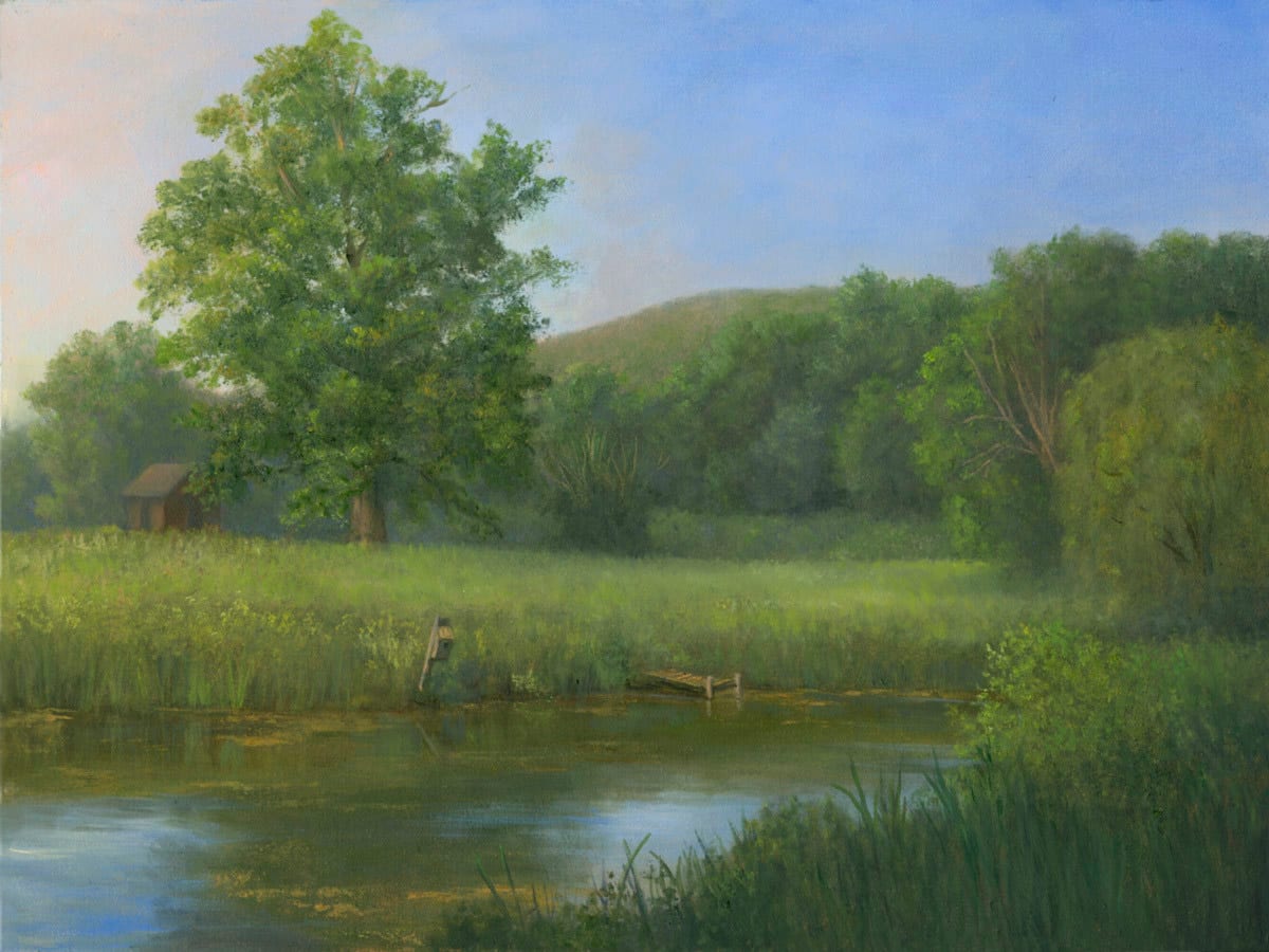 Curt's pond by Tarryl Gabel, Image 1.