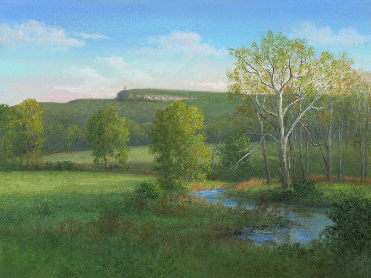 Spring View from Boppy’s Lane by Tarryl Gabel 