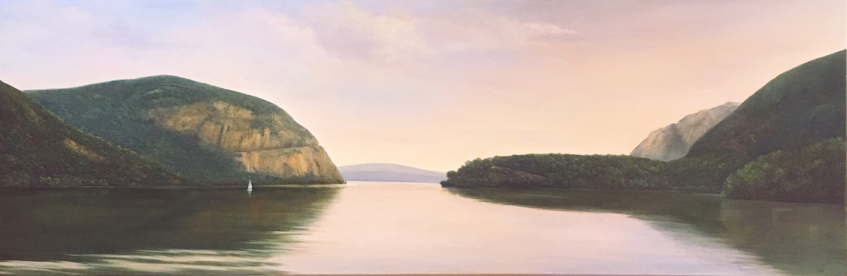 Hudson River Vista from Cold Spring by Tarryl Gabel 