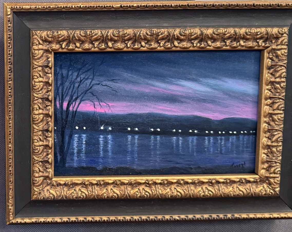 Bridge at Twilight by Tarryl Gabel, Image 1.
