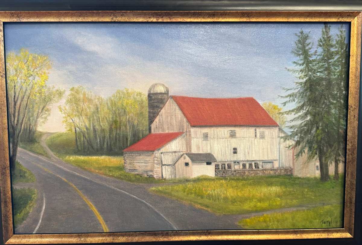 Amish Barn along the Bend, PA by Tarryl Gabel, Image 1.