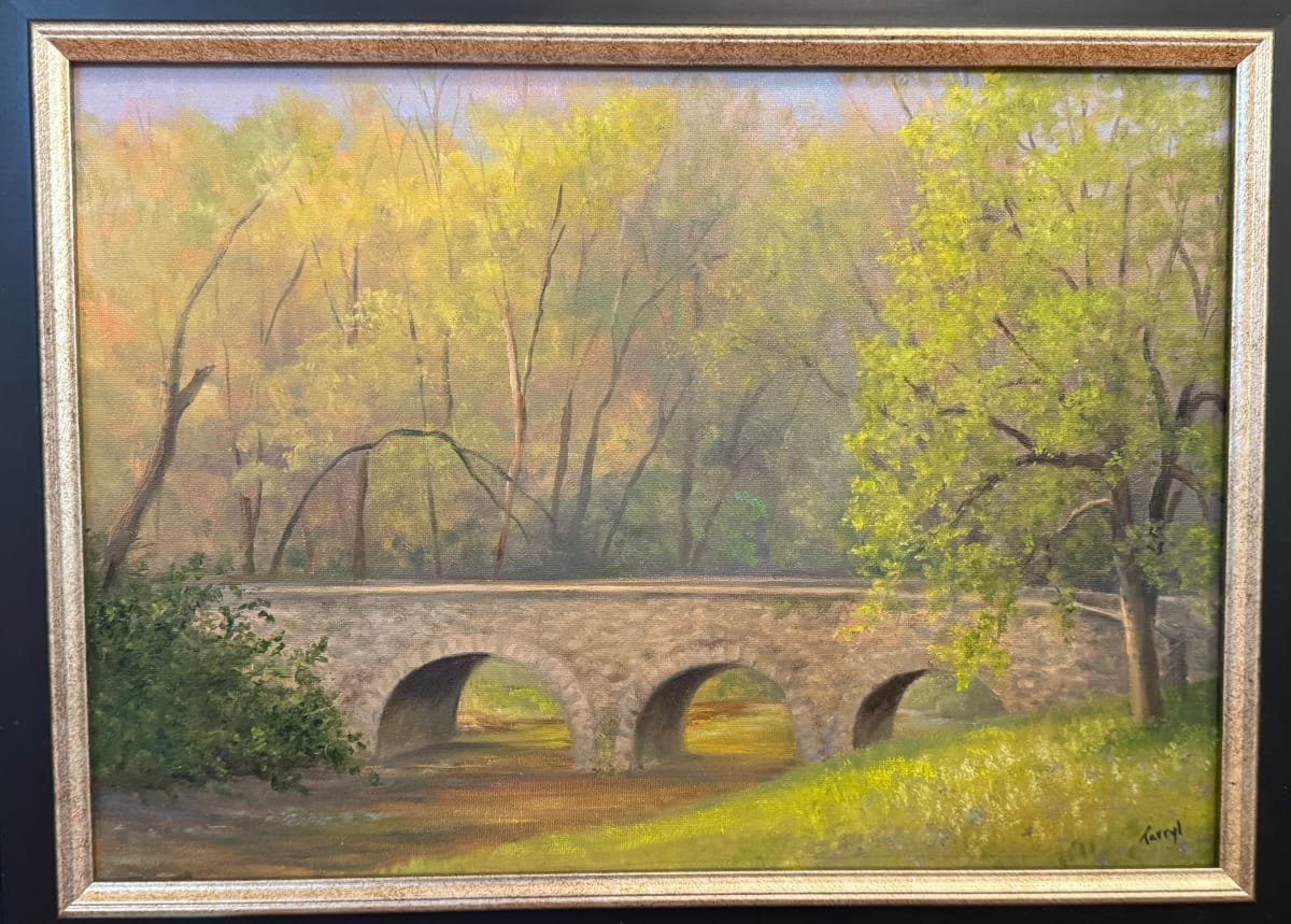 Stone bridge at Nissley Winery by Tarryl Gabel 