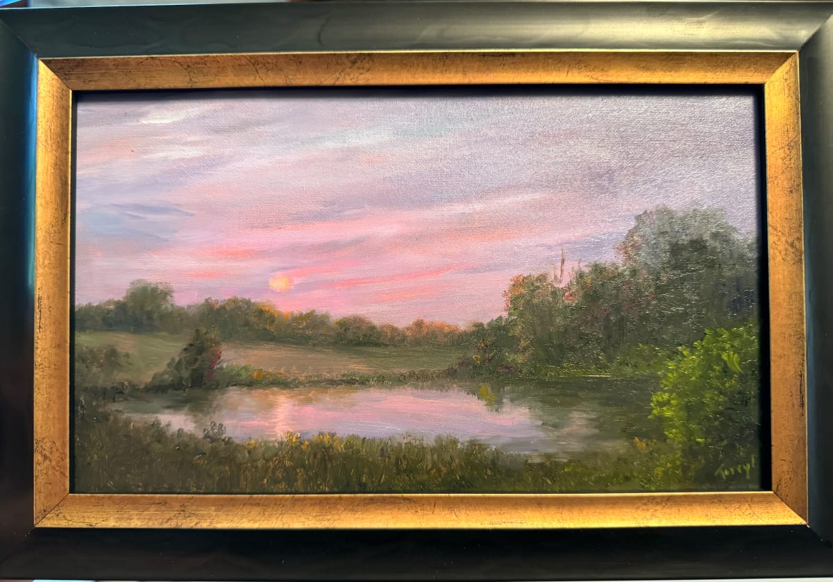 Sunrise reflections by Tarryl Gabel 