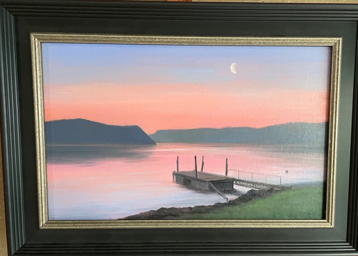 Susquehanna Twilight (Marina) by Tarryl Gabel 