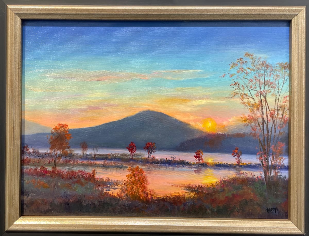 Sunrise from the Causeway, Tupper Lake by Tarryl Gabel, Image 1.