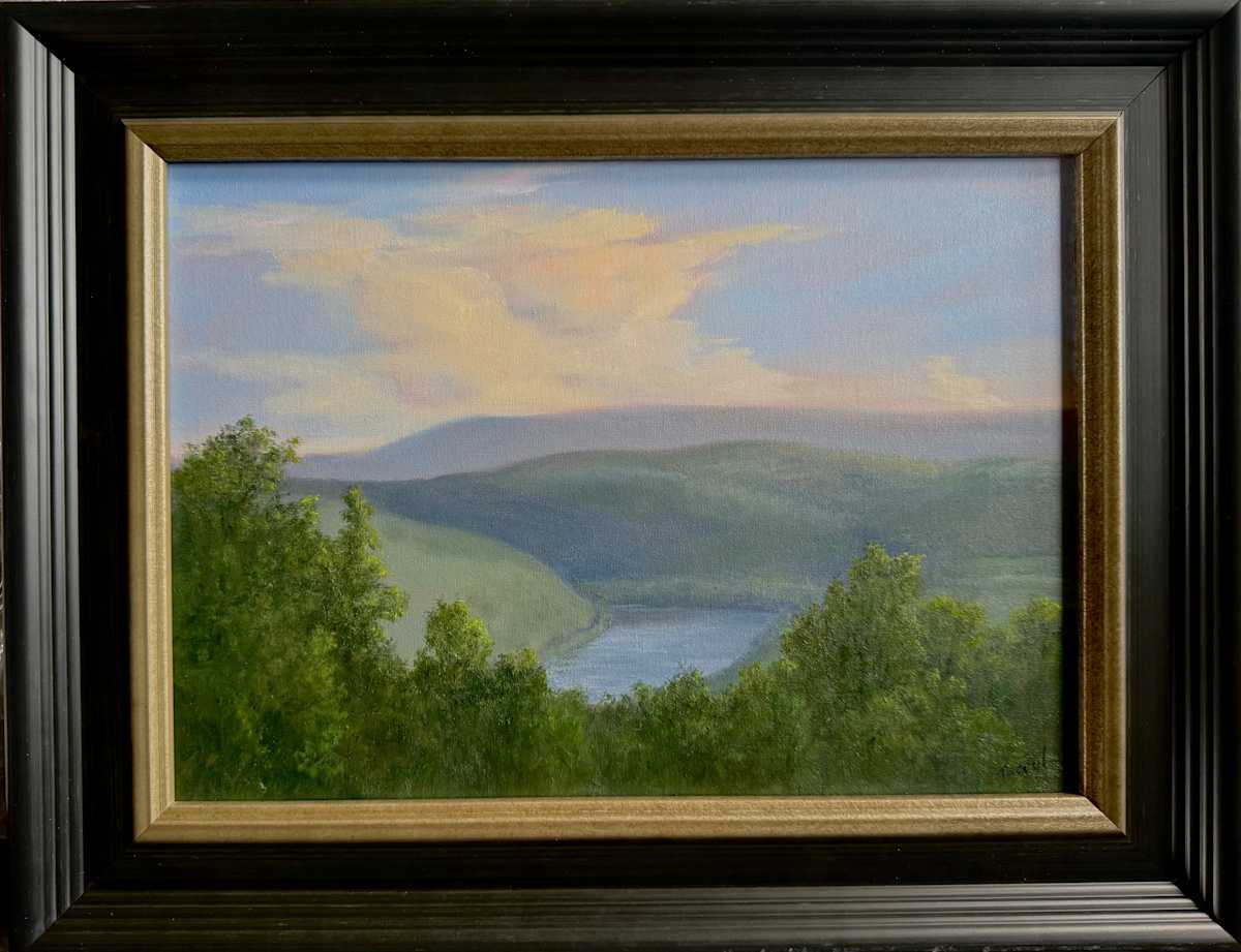 Overlooking the Susquehanna by Tarryl Gabel, Image 1.