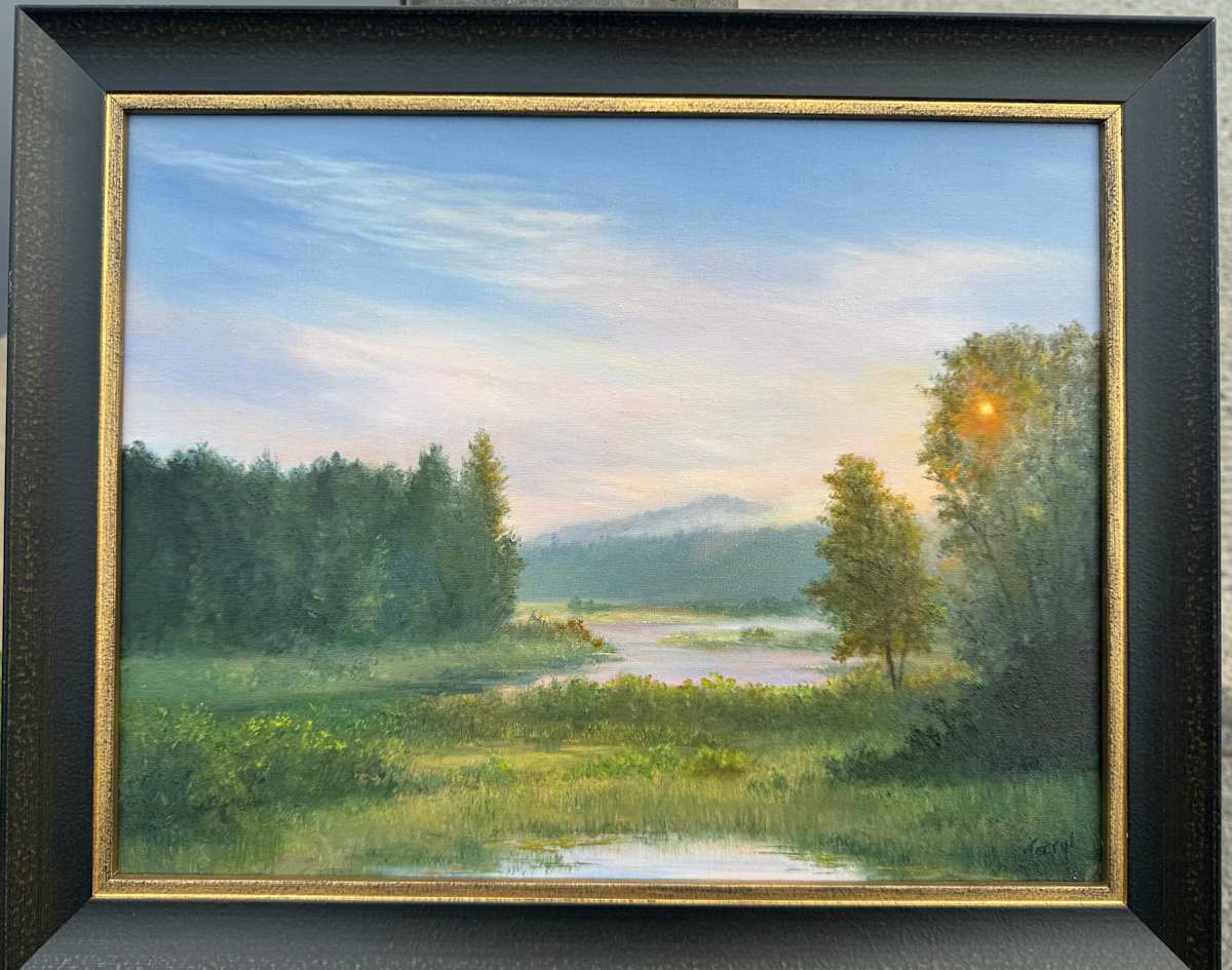 Sunrise from Green Bridge by Tarryl Gabel, Image 1.