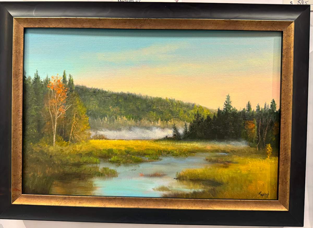 Morning Mist, Raquette River by Tarryl Gabel 