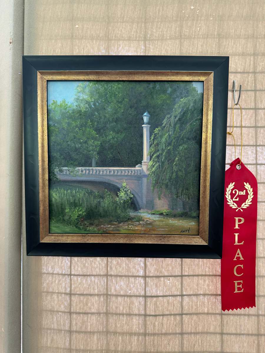 Museum Bridge, quick draw by Tarryl Gabel, Image 1.