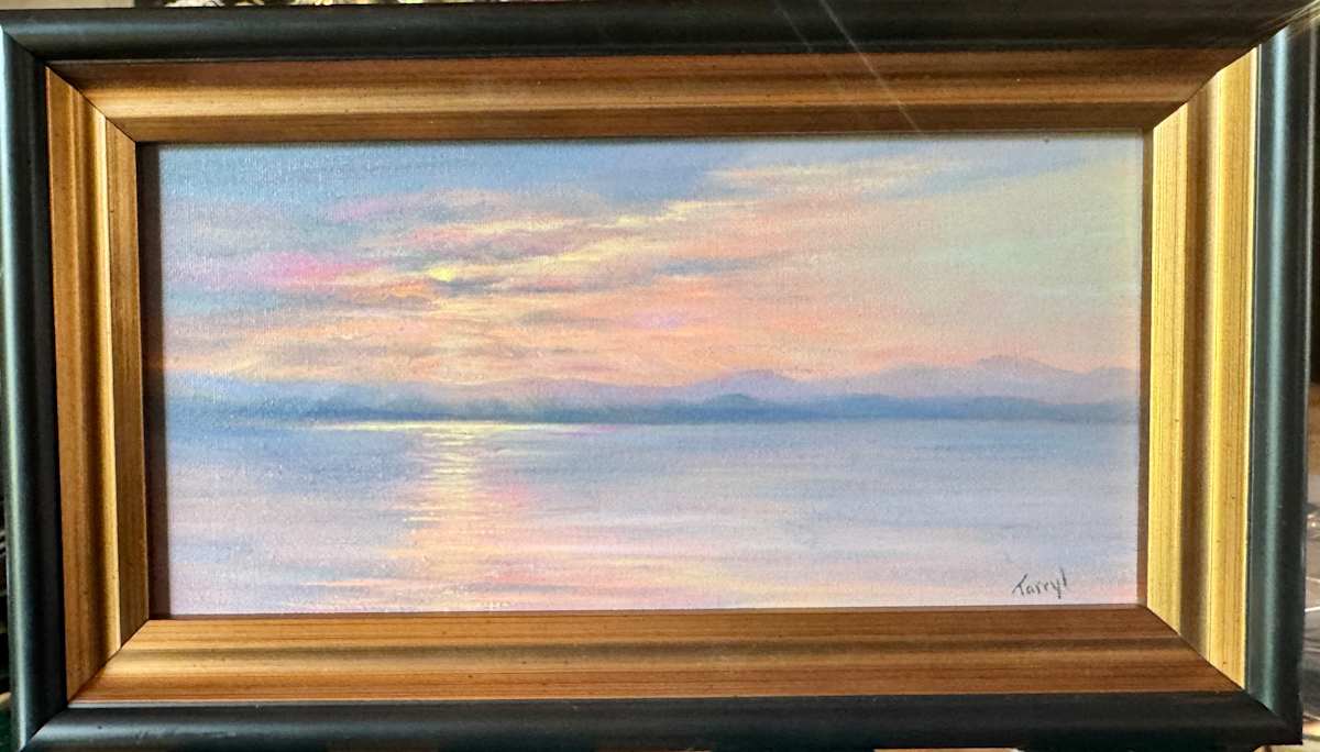 Sunrise from Port Kent by Tarryl Gabel, Image 1.