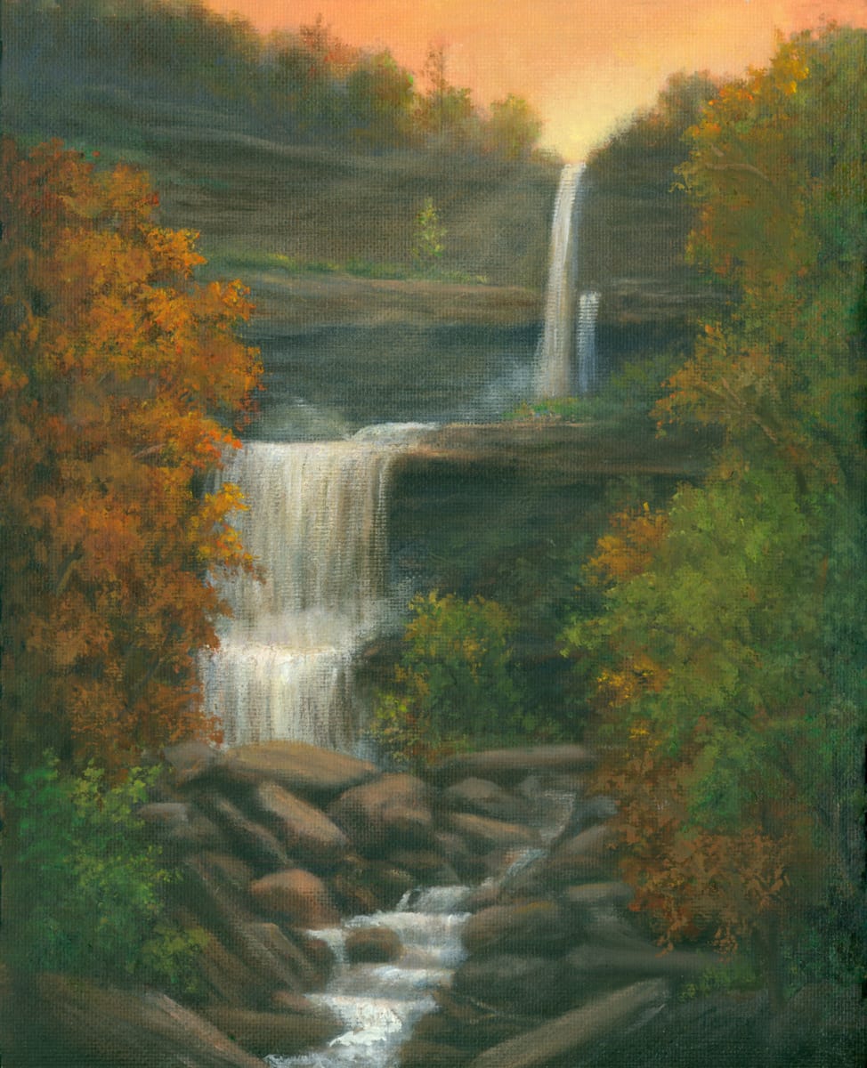Kaaterskill Falls-Autumn by Tarryl Gabel, Image 1.