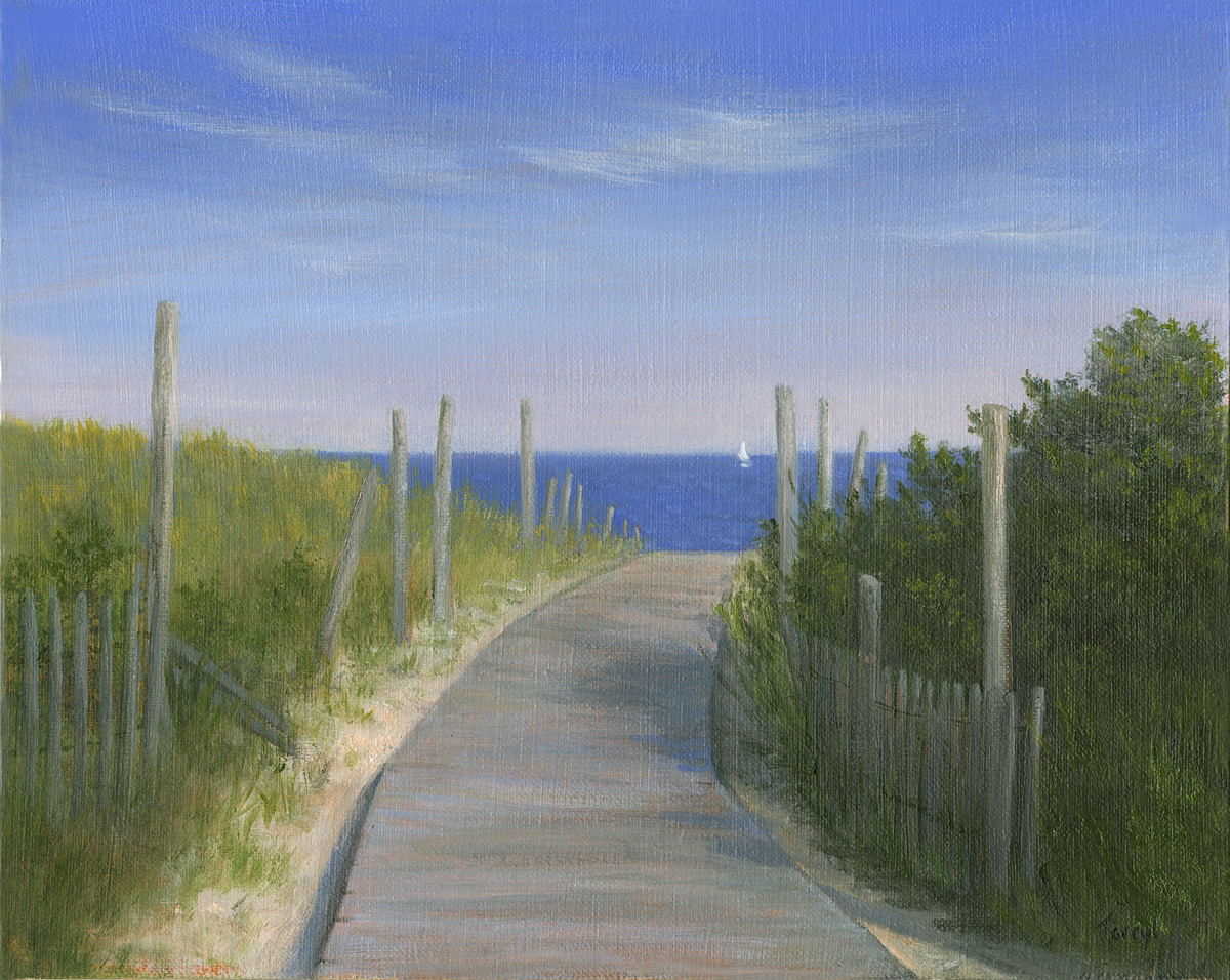 Path to the beach, LBI by Tarryl Gabel 