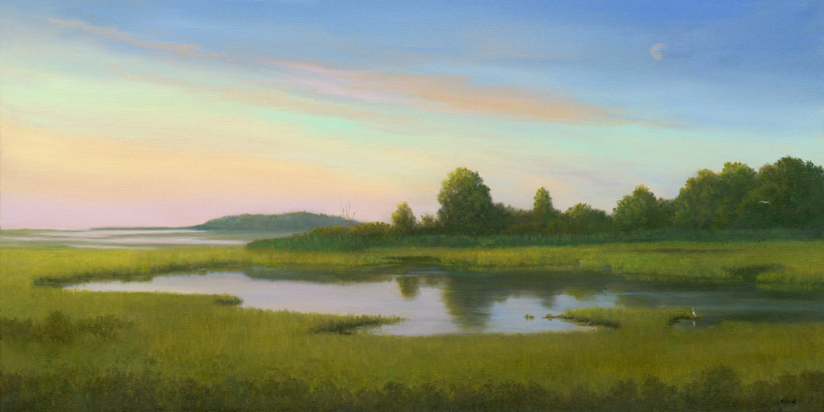 Sunrise over the marsh, LBI, Image 1.