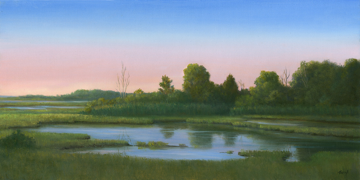 Sunrise over Salt Marsh, LBI by Tarryl Gabel 