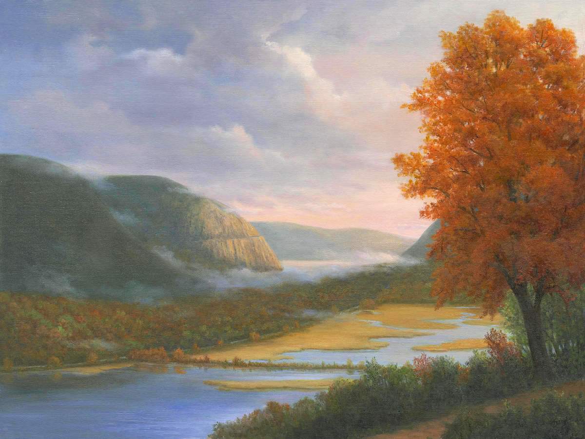 Mist Rising, Hudson Highlands by Tarryl Gabel, Image 1.