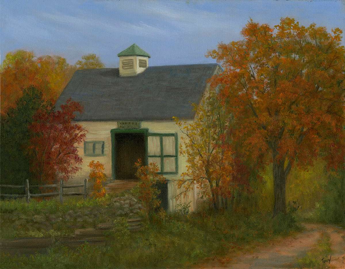 New England Barn, Jackson NH by Tarryl Gabel 