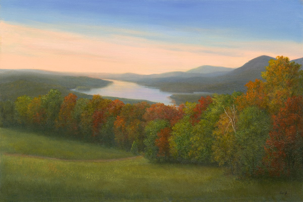 Olana- Autumn Vista by Tarryl Gabel 