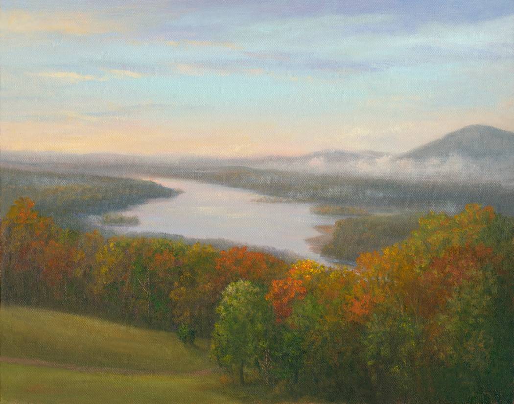 Olana-mist rising by Tarryl Gabel, Image 1.