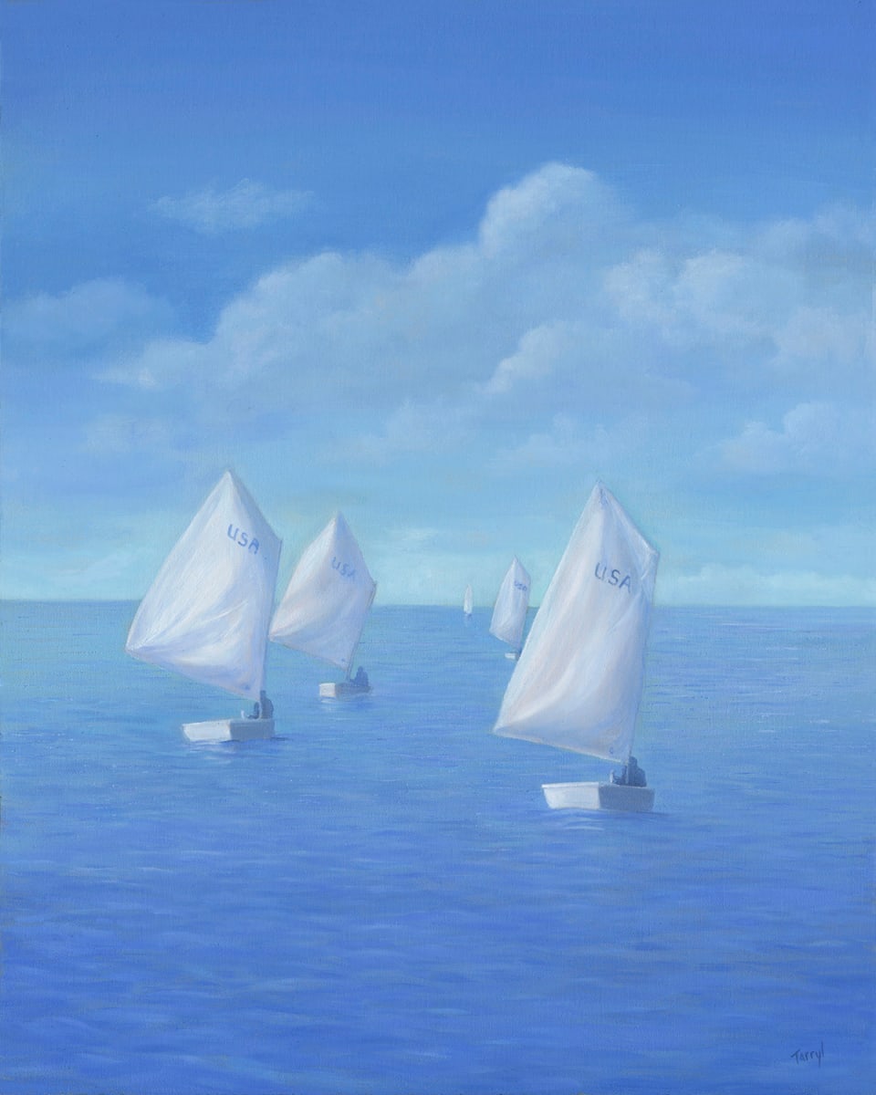 Sailing-optis by Tarryl Gabel 