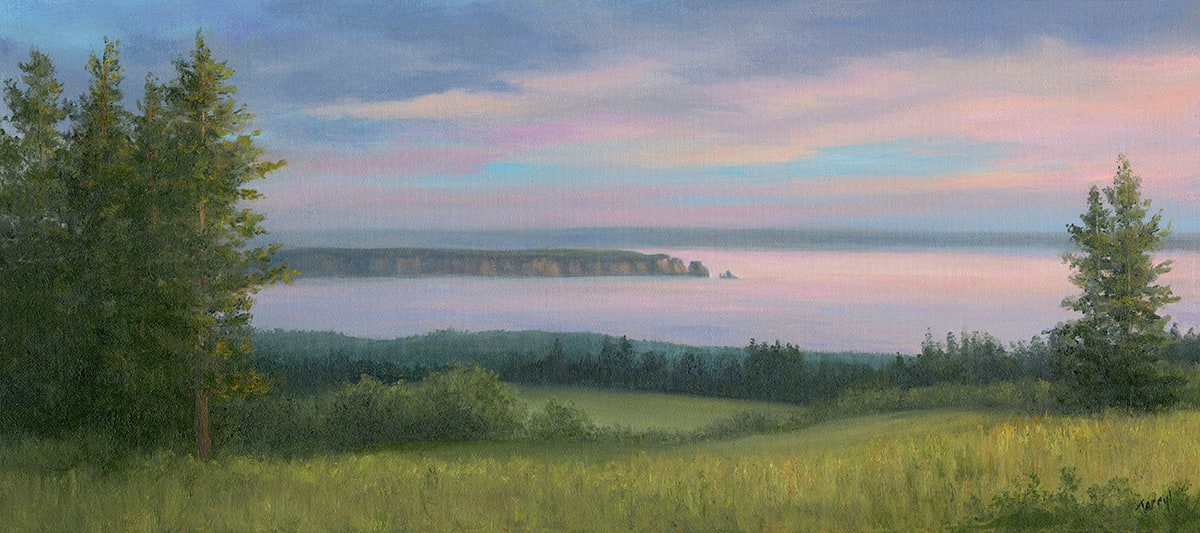 Split Rock Vista, Nova Scotia by Tarryl Gabel 
