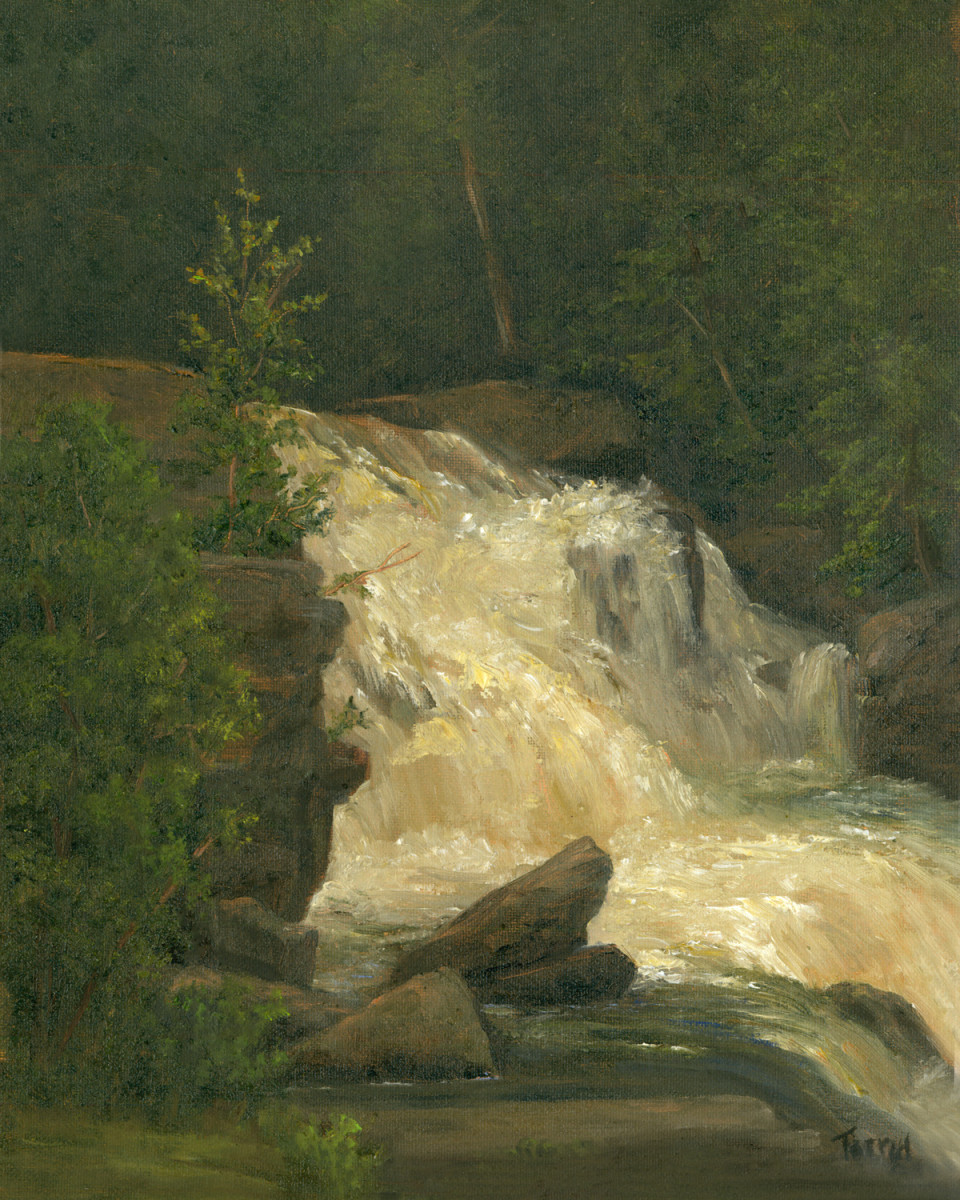 St. Regis Falls  by Tarryl Gabel 