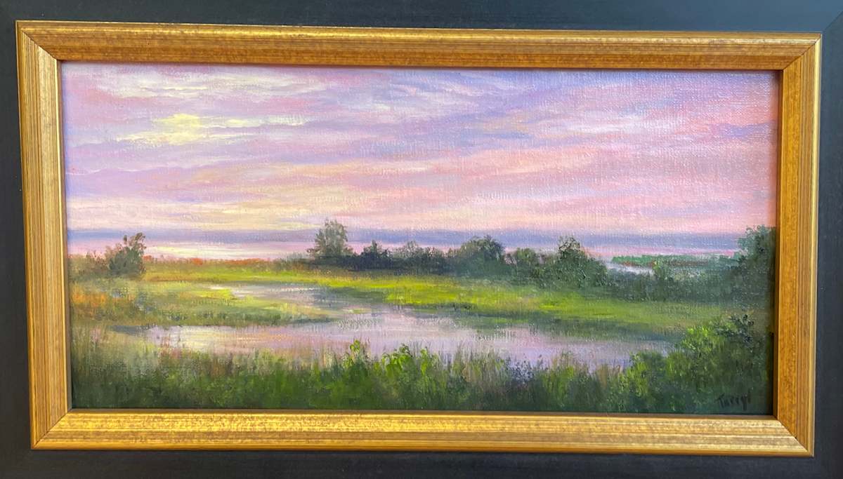 Sunsetting over the Bayside, Ocean City, MD by Tarryl Gabel, Image 1.