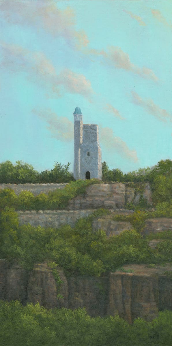 Trail to the Tower, vertical by Tarryl Gabel, Image 1.